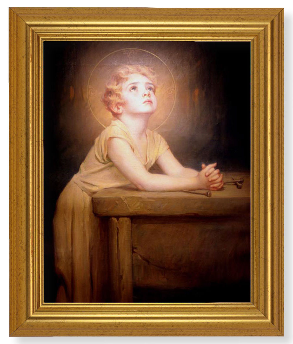 Thy Will Be Done 8x10 Framed Print Under Glass