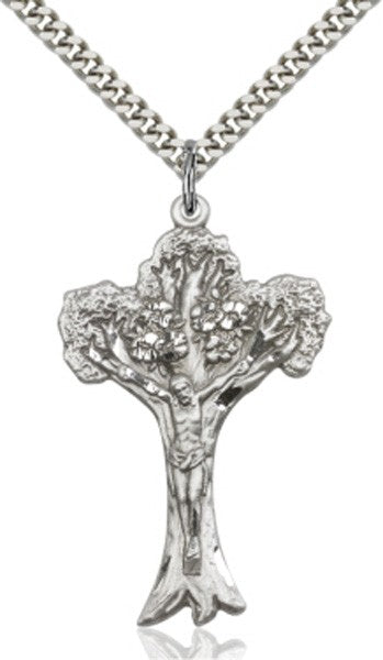 Tree of Life Crucifix Pendant