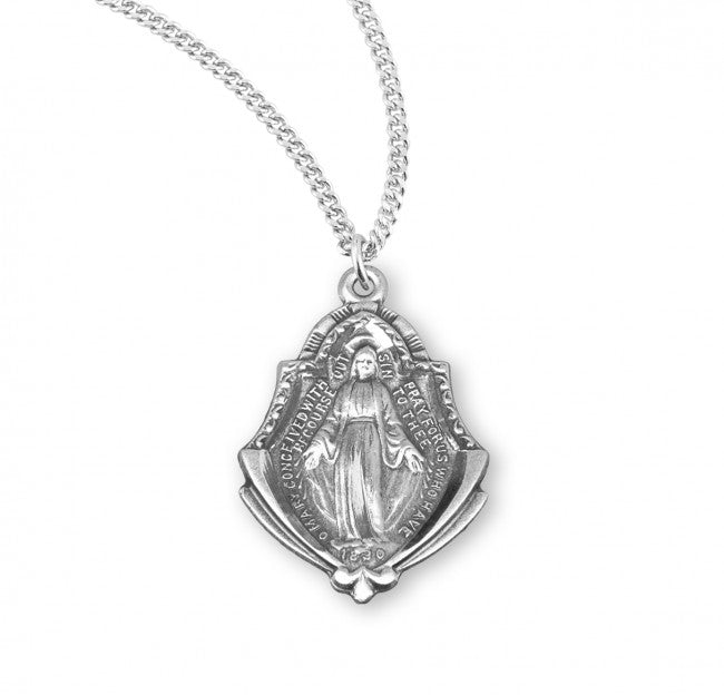 Bell Shaped Miraculous Medal for Women