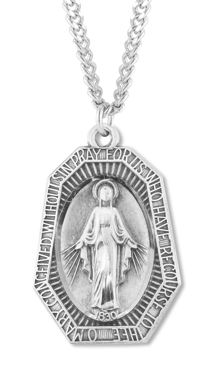 Eight Sided Miraculous Pendant for Women