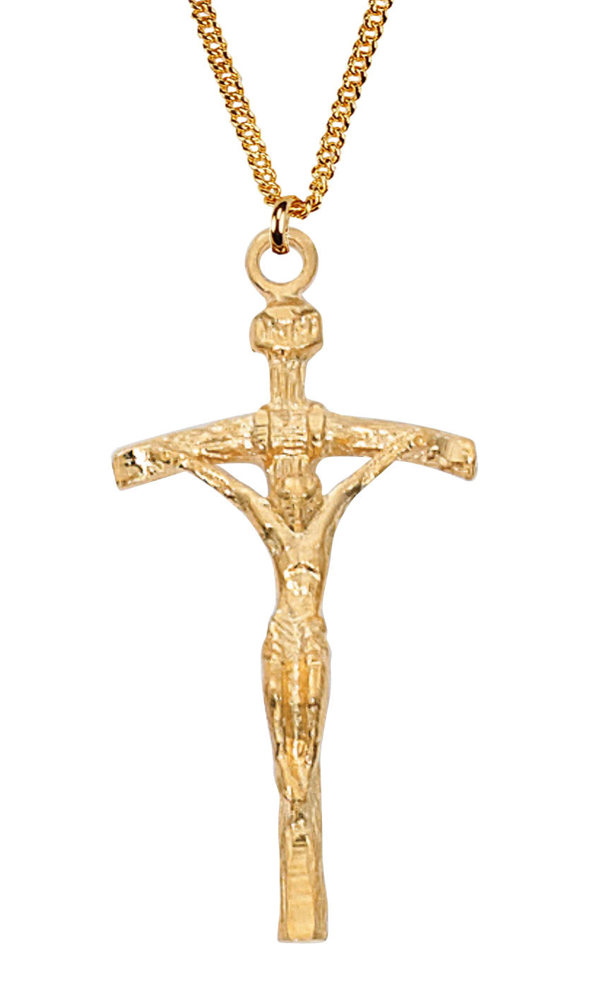 Goldtone Papal Necklace for Women