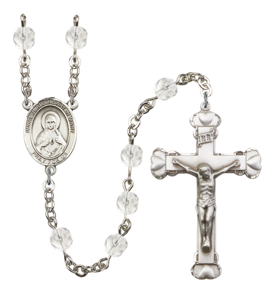 Immaculate Heart of Mary Birthstone Rosary for Women