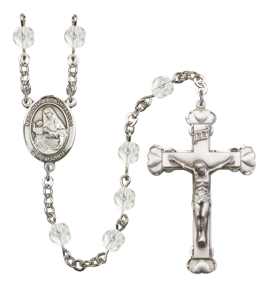 Madonna Del Ghisallo Birthstone Rosary for Women