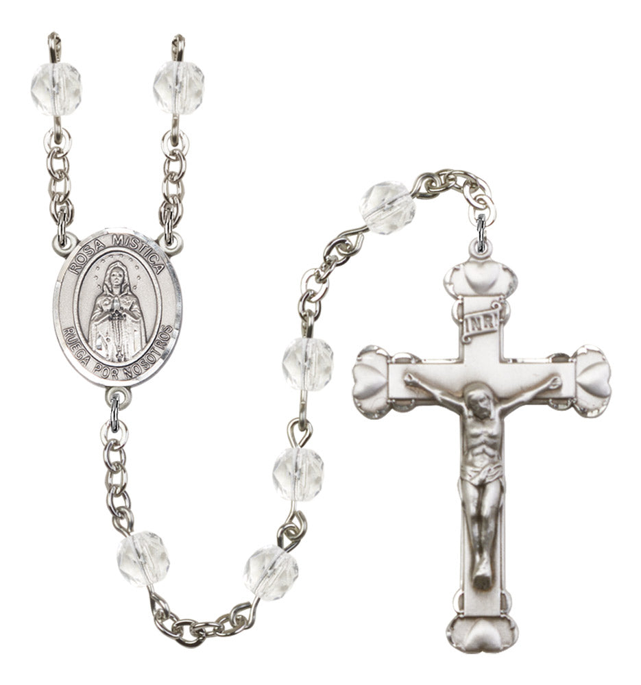 Our Lady Rosa Mystica Birthstone Rosary for Women