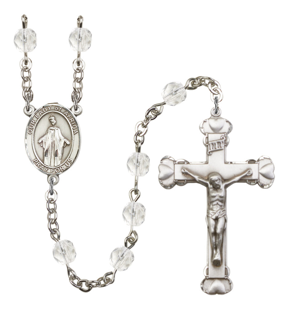Our Lady of Africa Birthstone Rosary for Women