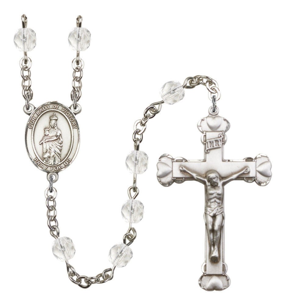 Our Lady of Victory Birthstone Rosary for Women