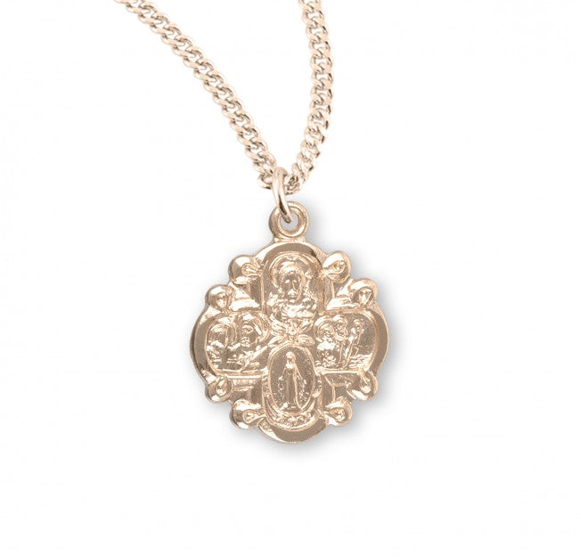 Rounded Four Way Pendant for Women