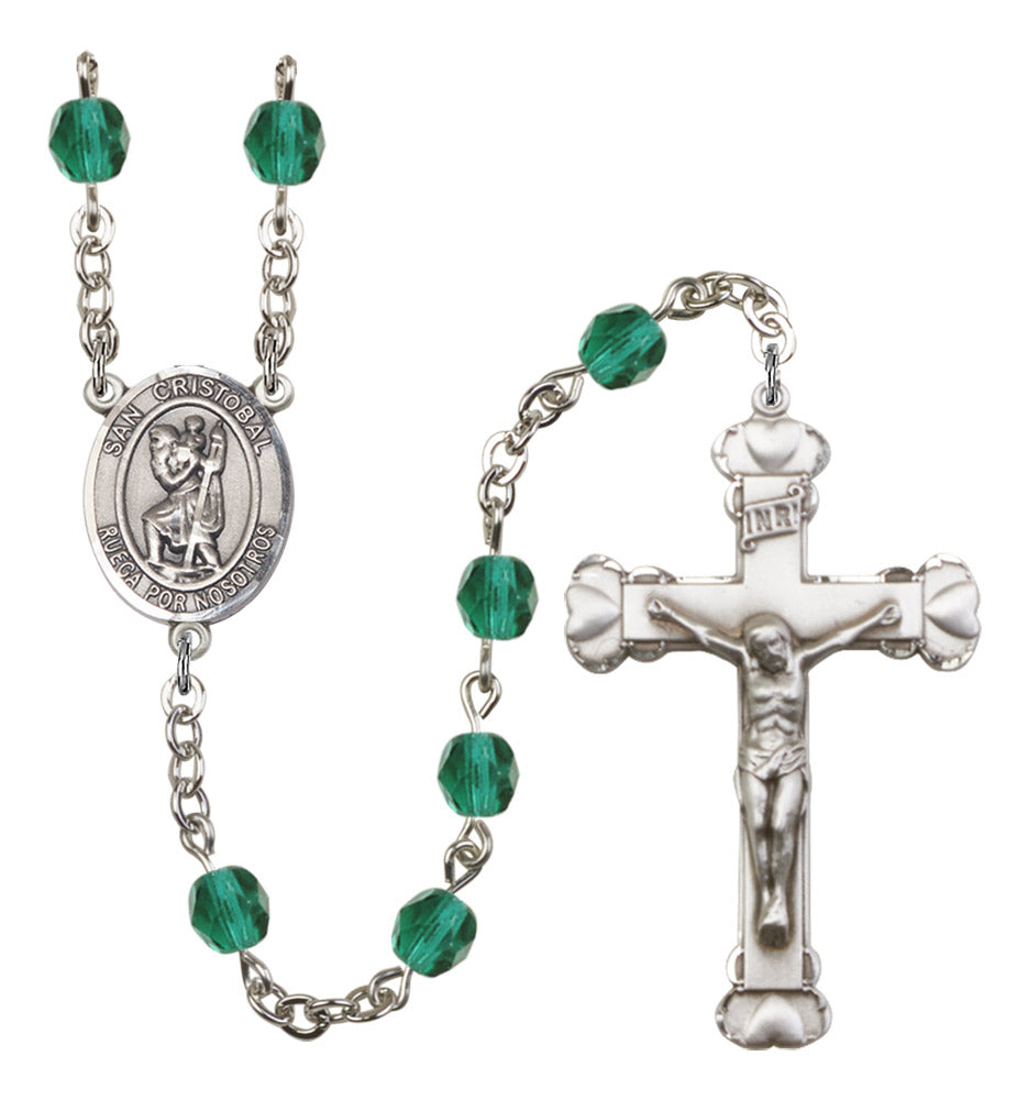 San Cristobal Birthstone Rosary for Women