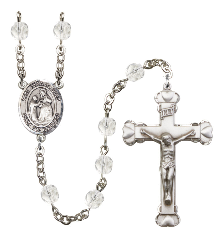 San Juan de Dios Birthstone Rosary for Women