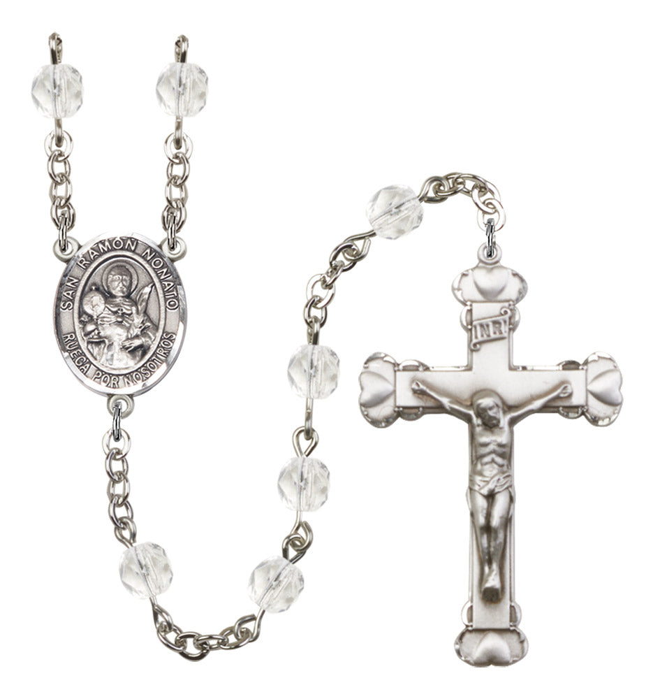 San Raymon Nonato Birthstone Rosary for Women