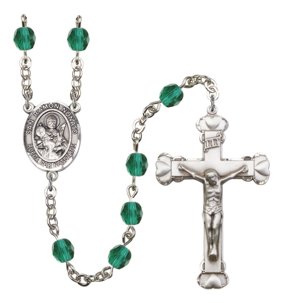 San Raymon Nonato Birthstone Rosary for Women
