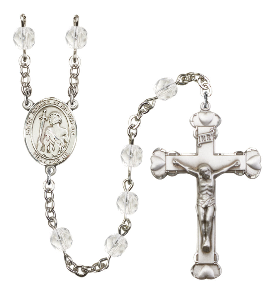 St. Adrian of Nicomedia Birthstone Rosary for Women