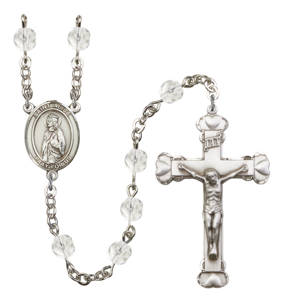 St. Alice Birthstone Rosary for Women