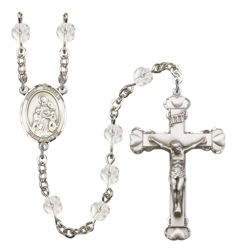 St. Angela Merici Birthstone Rosary for Women
