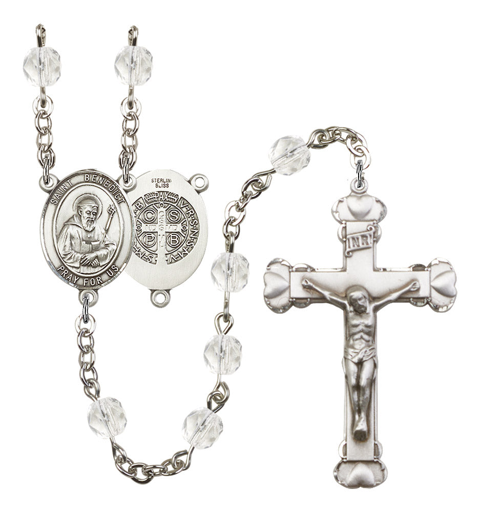 St. Benedict Birthstone Rosary for Women