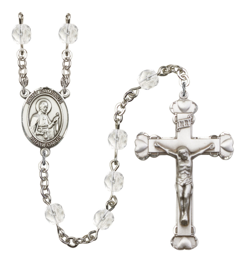St. Camillus of Lellis Birthstone Rosary for Women