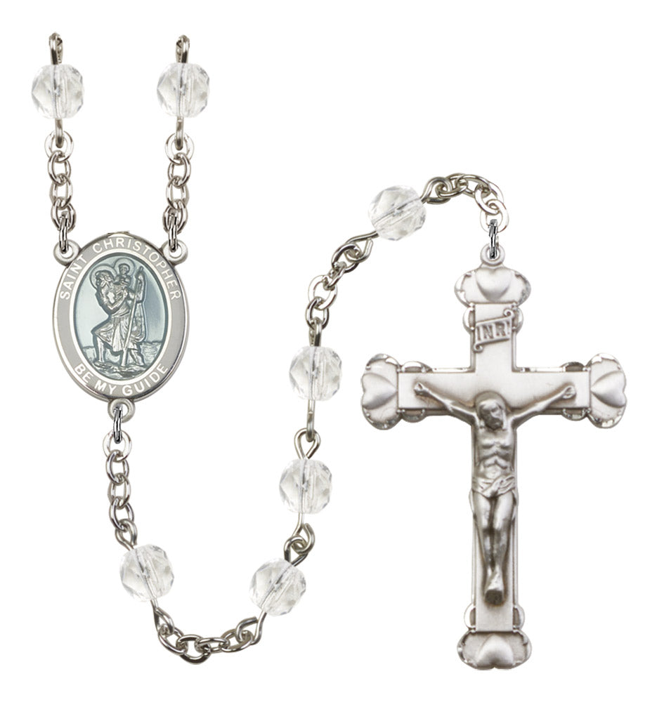 St. Christopher Birthstone Rosary for Women