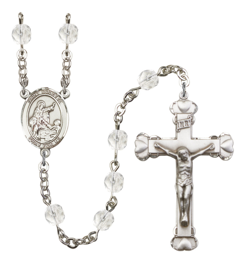 St. Colette Birthstone Rosary for Women