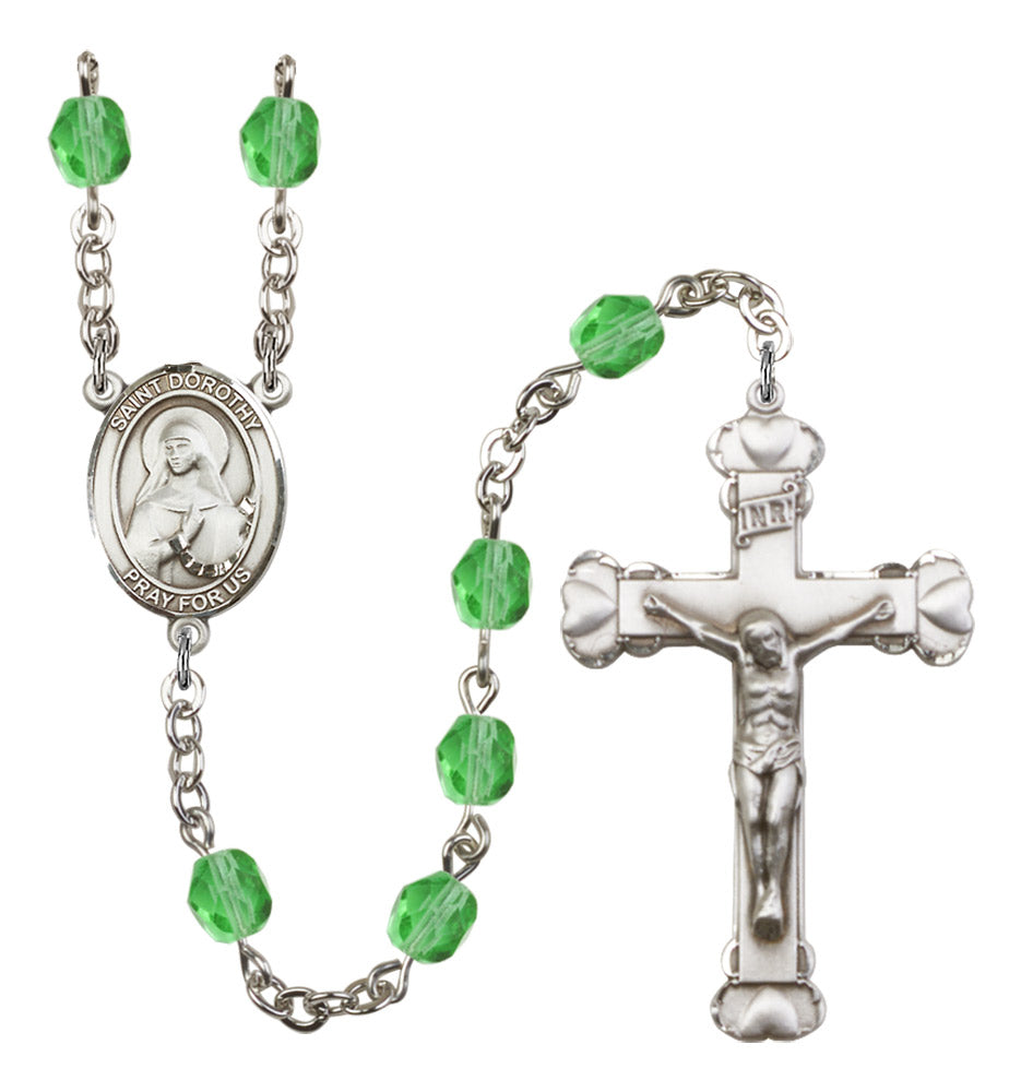 St. Dorothy Birthstone Rosary for Women