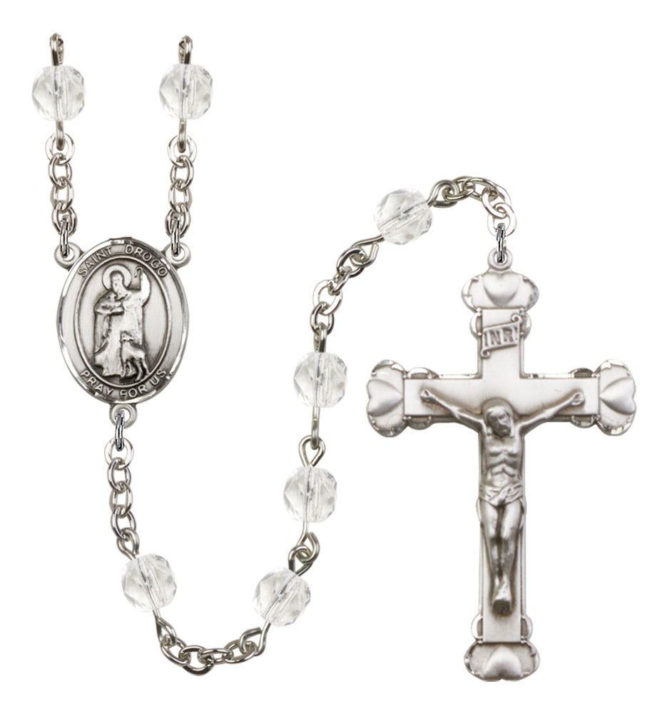 St. Drogo Birthstone Rosary for Women