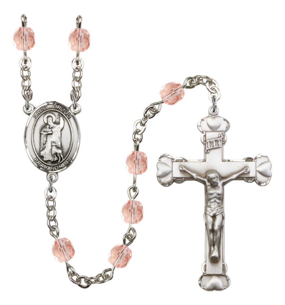 St. Drogo Birthstone Rosary for Women