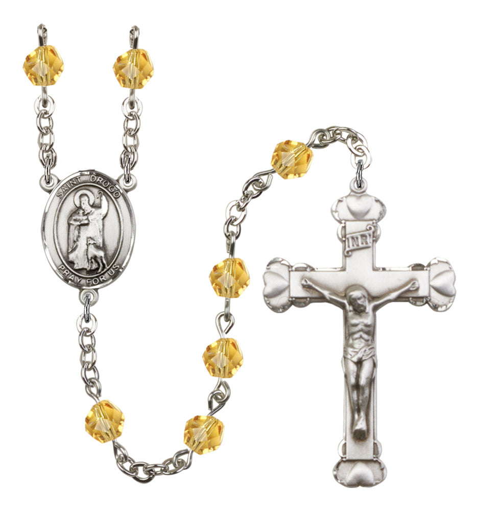 St. Drogo Birthstone Rosary for Women