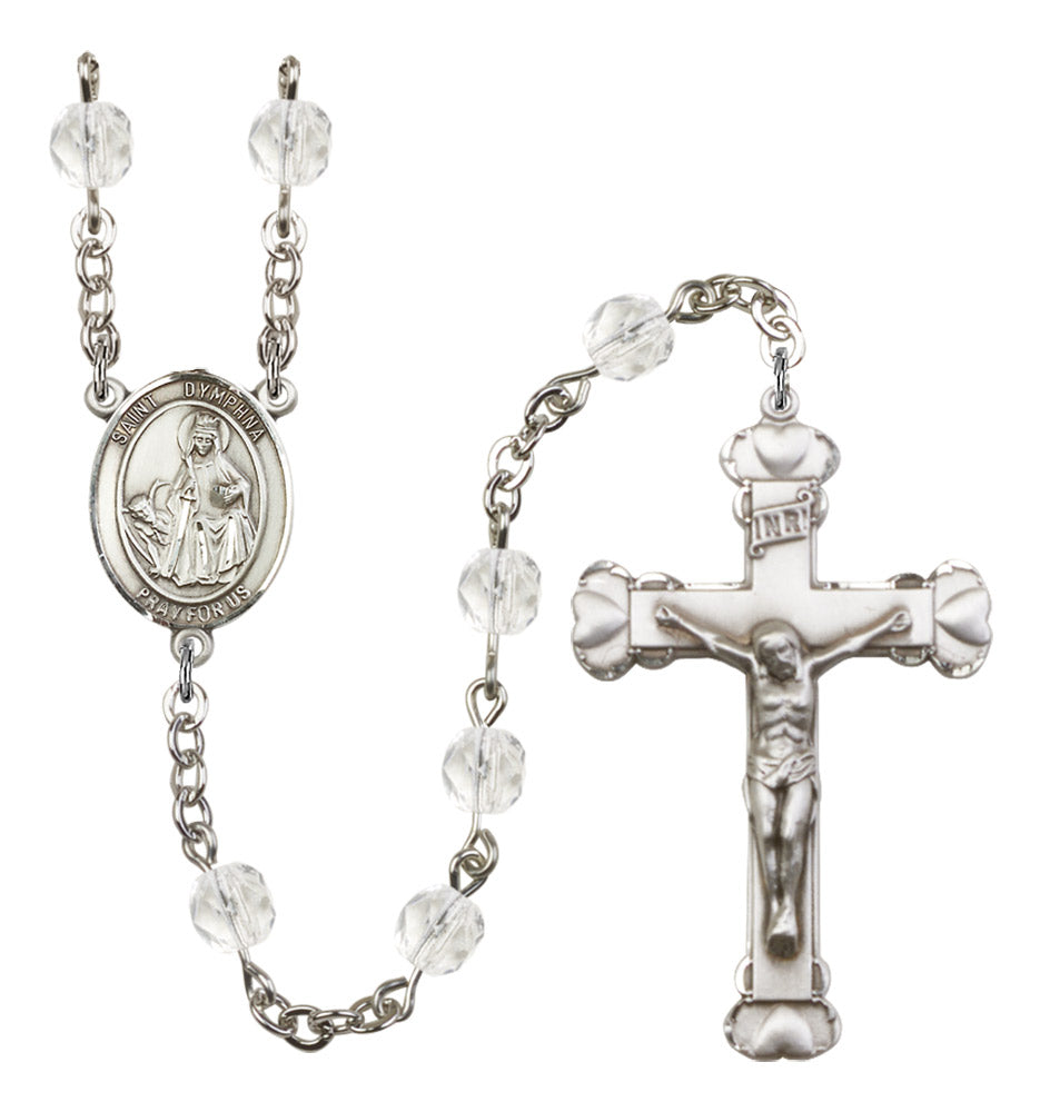 St. Dymphna Birthstone Rosary for Women