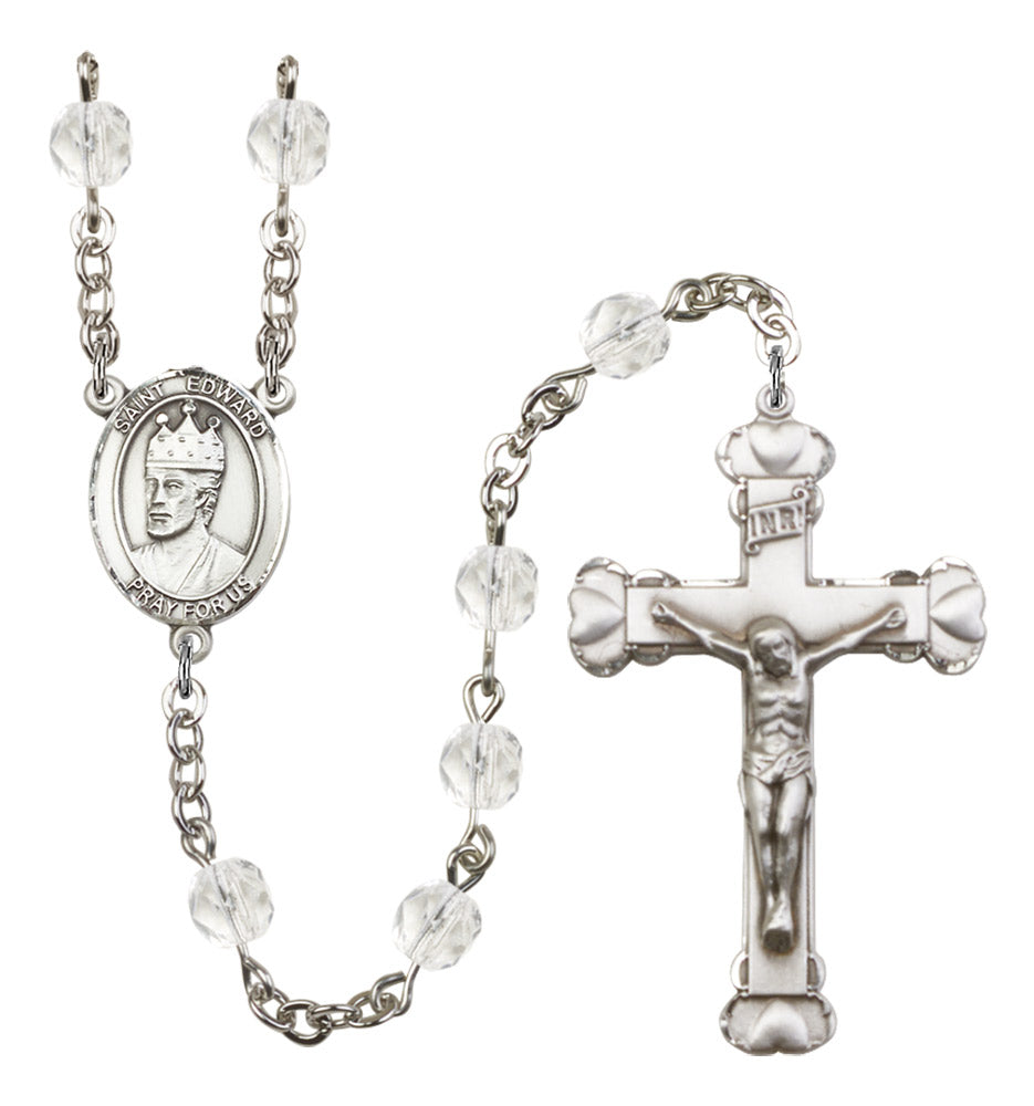 St. Edward the Confessor Birthstone Rosary for Women