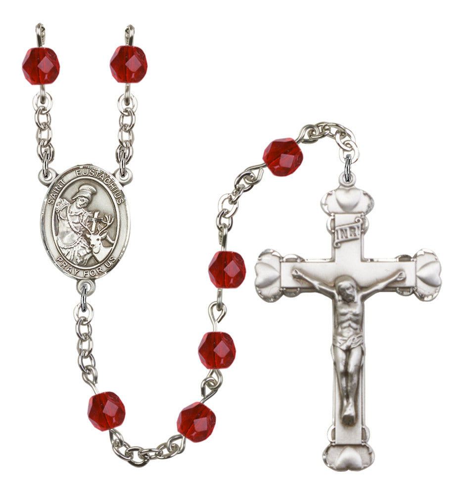 St. Eustachius Birthstone Rosary for Women