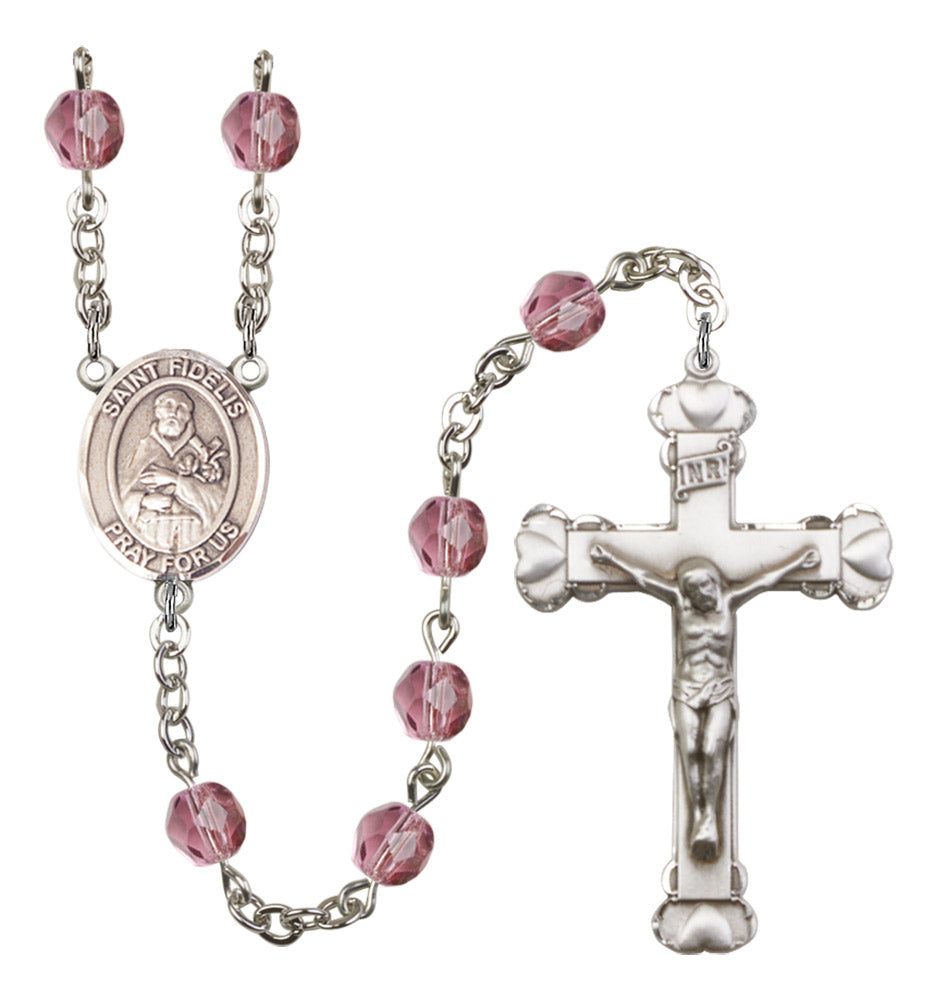 St. Fidelis Birthstone Rosary for Women