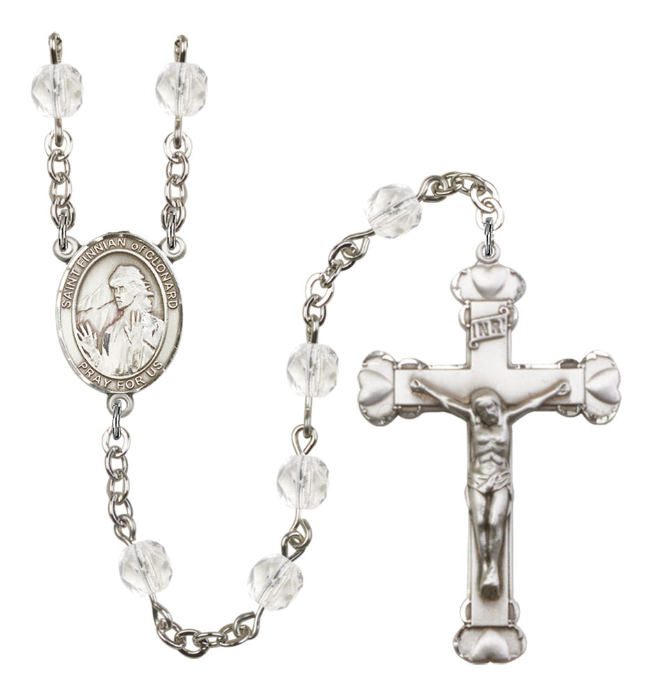 St. Finnian of Clonard Birthstone Rosary for Women