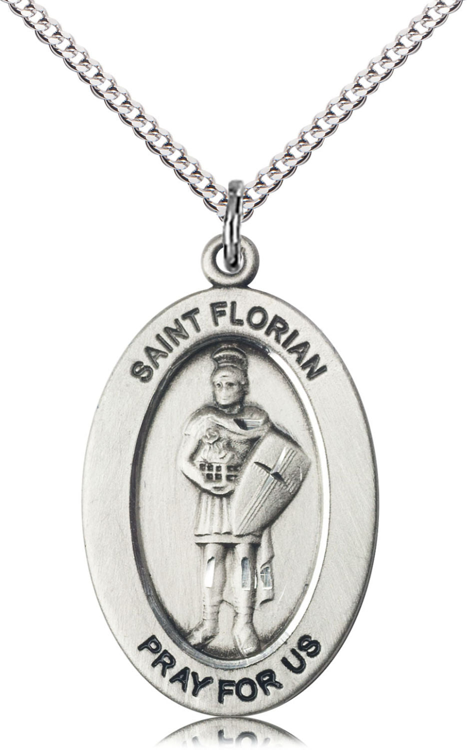 St. Florian of Fire Fighters Necklace for Women
