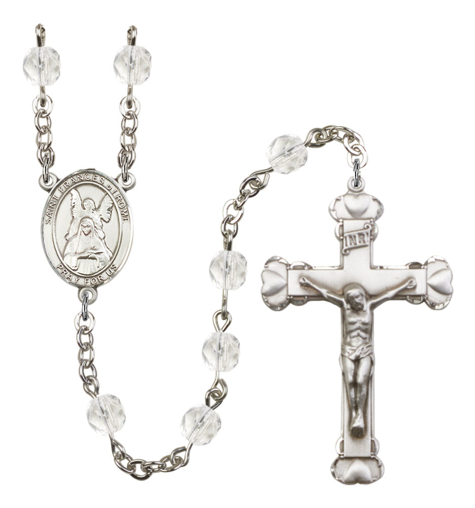 St. Frances of Rome Birthstone Rosary for Women