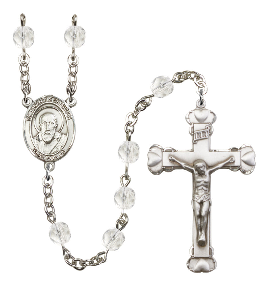 St. Francis de Sales Birthstone Rosary for Women