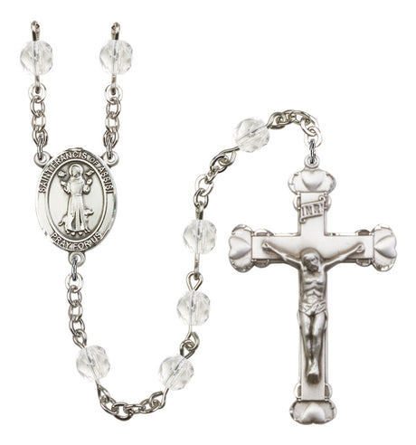 St. Francis of Assisi Birthstone Rosary for Women