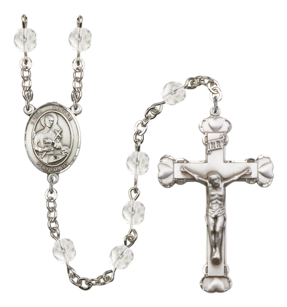 St. Gerard Majella Birthstone Rosary for Women
