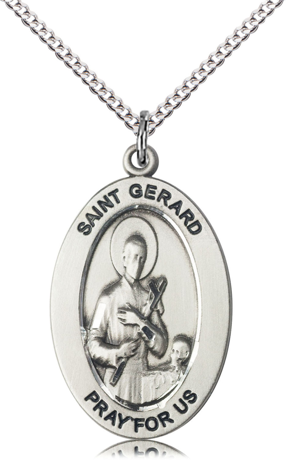 St. Gerard of Expectant Mothers Necklace for Women
