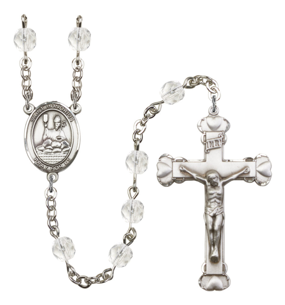 St. Honorius of Amiens Birthstone Rosary for Women