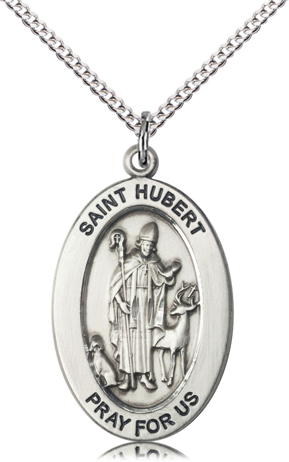 St. Hubert of Hunters Necklace for Women