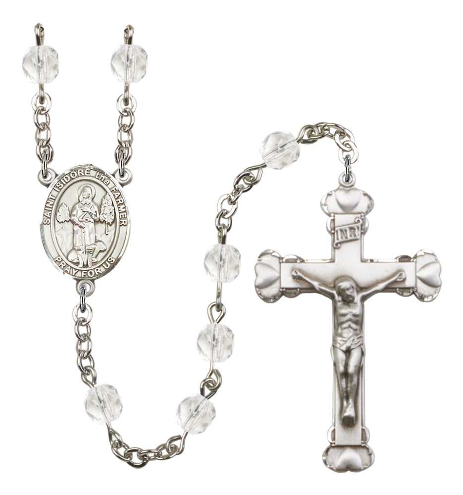 St. Isidore the Farmer Birthstone Rosary for Women