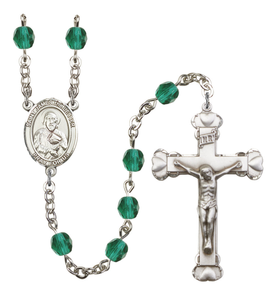St. James the Lesser Birthstone Rosary for Women