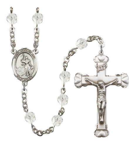 St. Joan of Arc Birthstone Rosary for Women