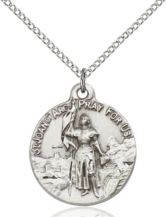St. Joan of Arc Patron Saint Medal for Women