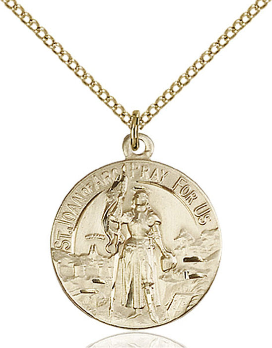 St. Joan of Arc Patron Saint Medal for Women