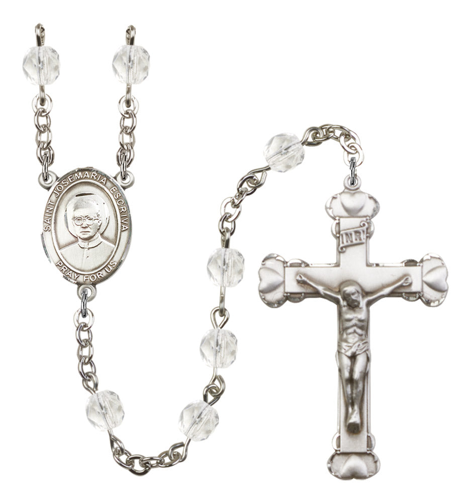 St. Josemaria Escriva Birthstone Rosary for Women