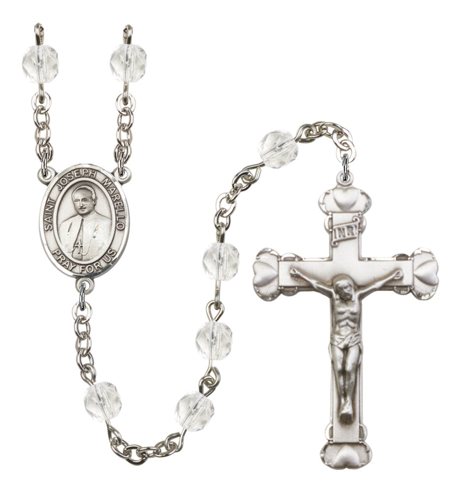 St. Joseph Marello Birthstone Rosary for Women