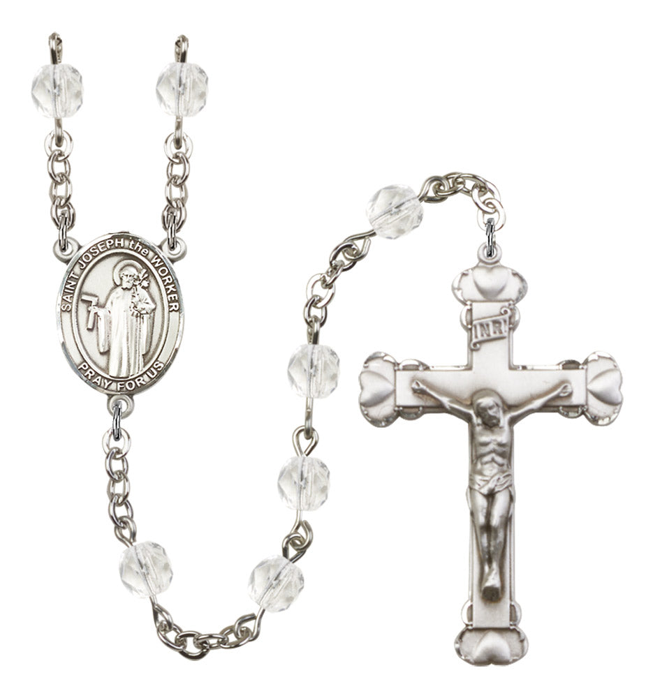 St. Joseph the Worker Birthstone Rosary for Women