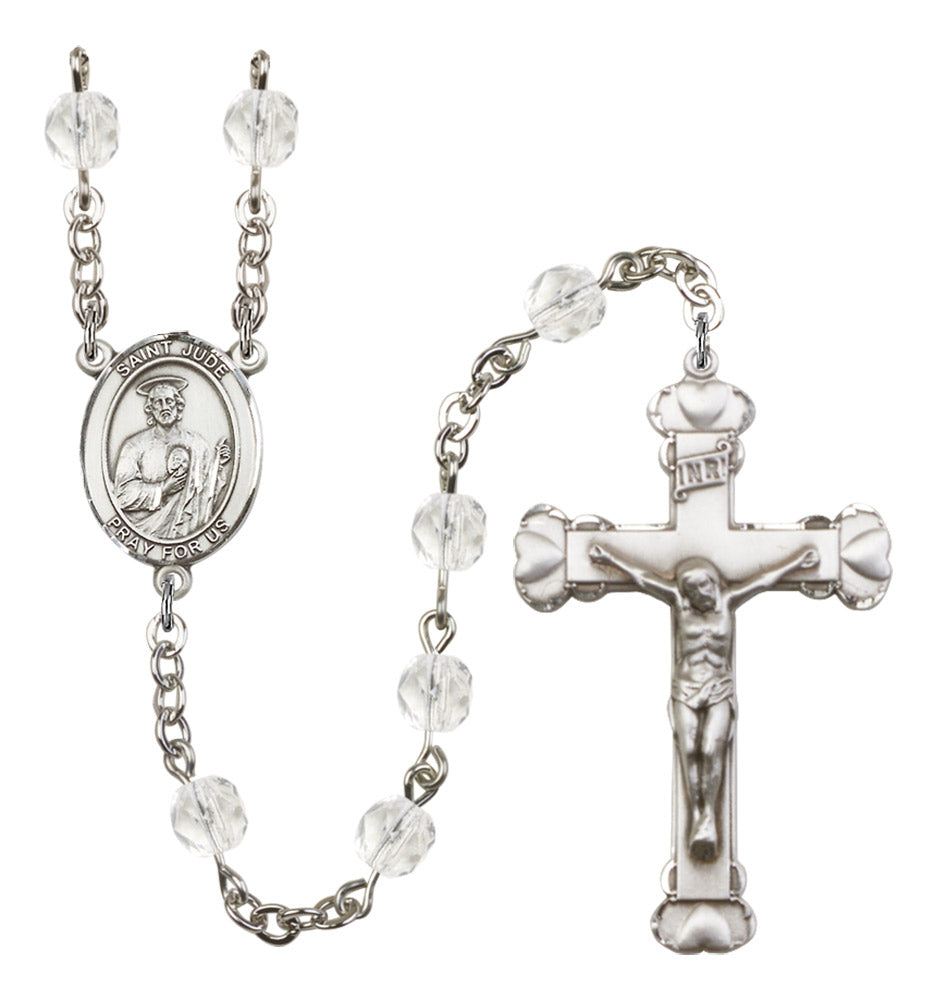 St. Jude Thaddeus Birthstone Rosary for Women
