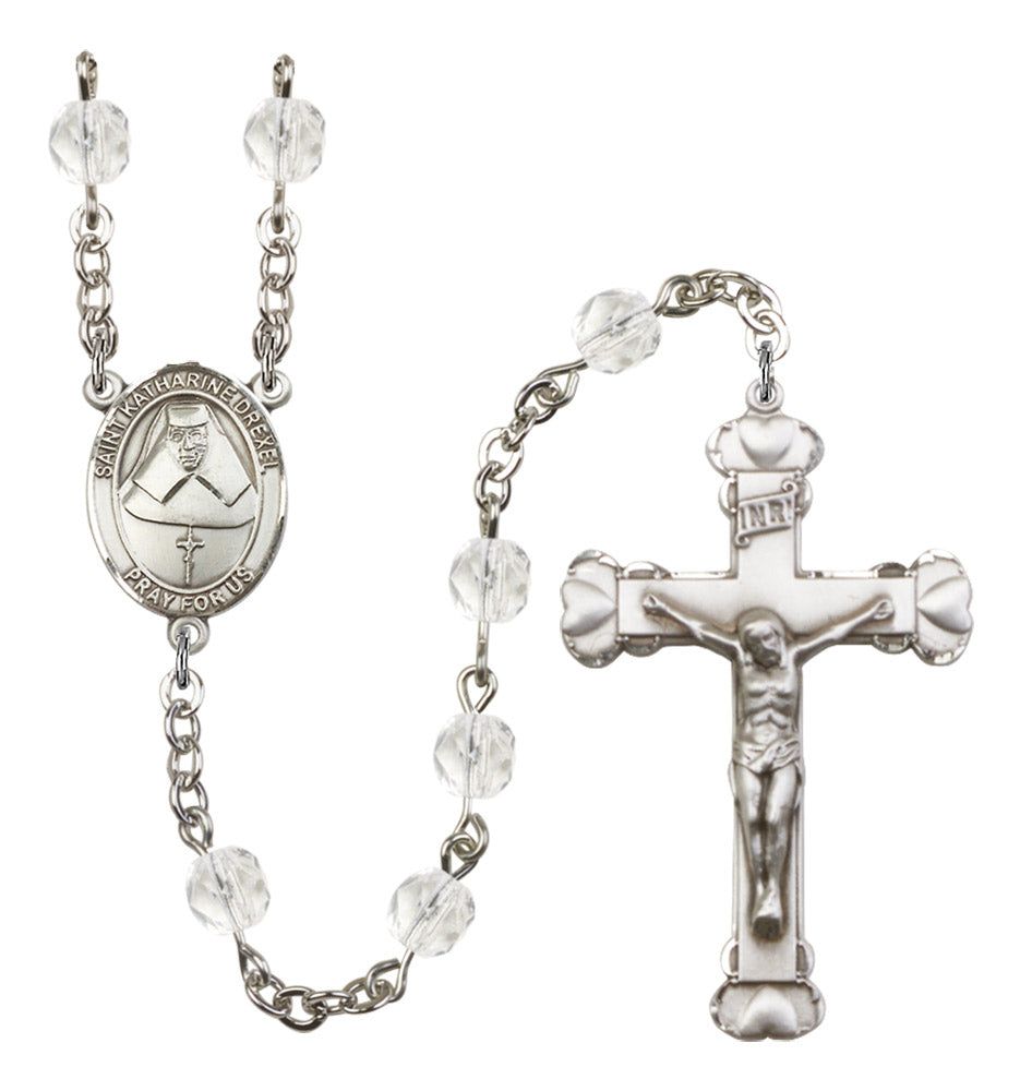 St. Katharine Drexel Birthstone Rosary for Women