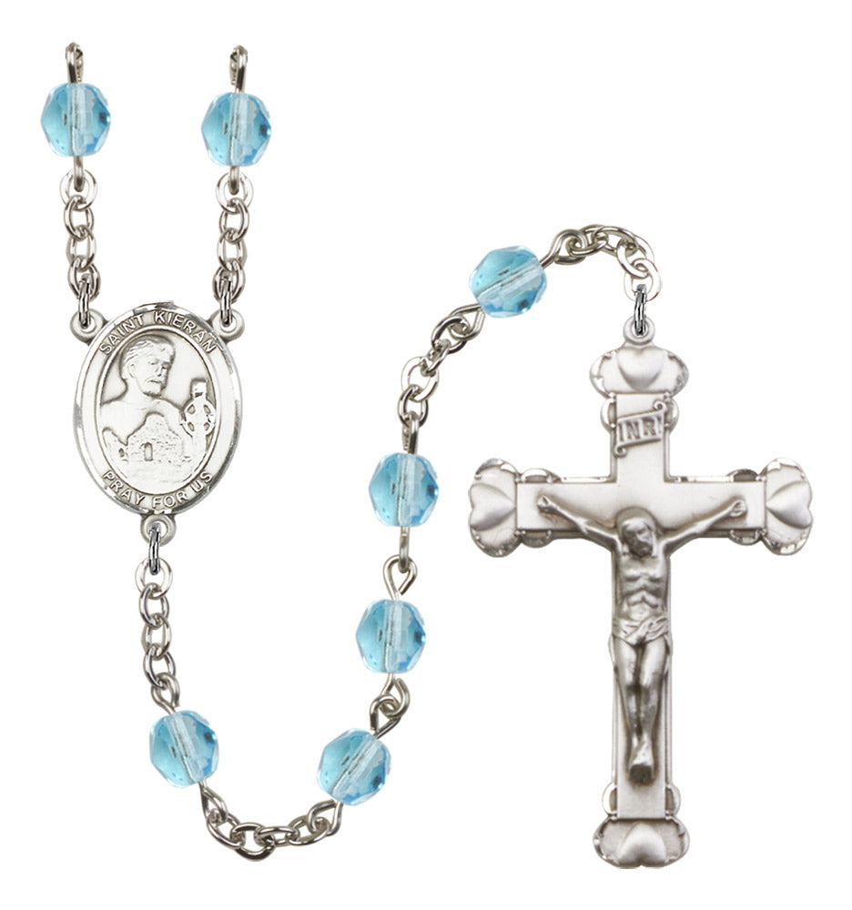St. Kieran Birthstone Rosary for Women